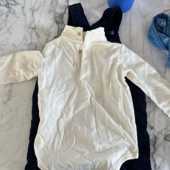 Polo by Ralph Lauren baby corduroy Overalls with one piece - Picture 8 of 10